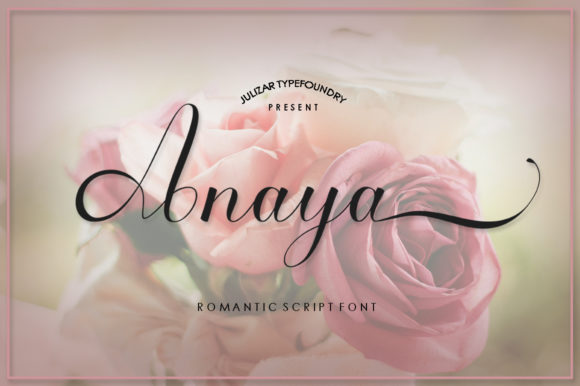 Anaya: The Perfect Handwritten Font for Editorial Design
