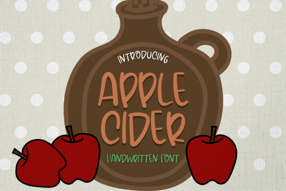 Apple Cider: A Handwritten Font for Modern Web Design