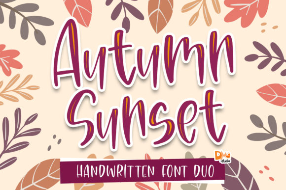 Autumn Sunset: A Versatile Handwritten Font for Marketers