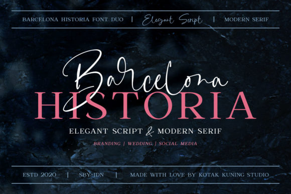Barcelona Historia: Elevate Your Campaign with This Versatile Font