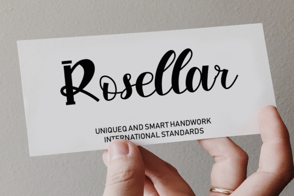 Boost Your Campaign with Rosellar: A Unique Handwritten Font