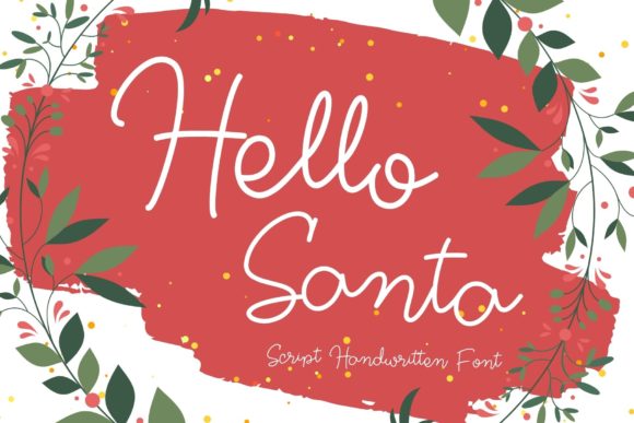 Bringing Charm to Branding with Hello Santa Font