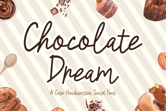 Chocolate Dream: A Playful Handwritten Font for Web Design