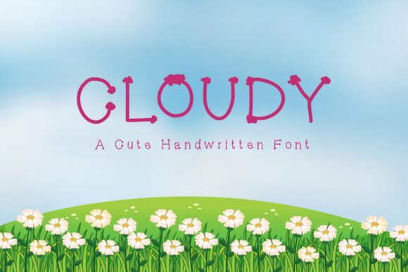 Cloudy: A Script Font with a Dreamy Touch