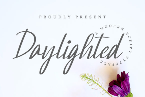 Daylighted: A Delicate Font for Elegant Branding