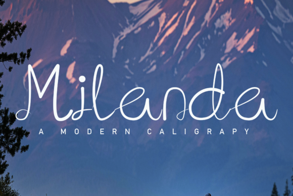 Discover the Charm of Milanda: A Perfect Script Font for Makers