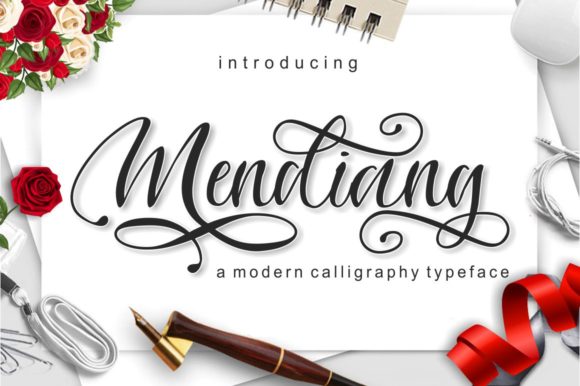 Elevate Your Brand with Mendiang: A Premium Handwritten Font
