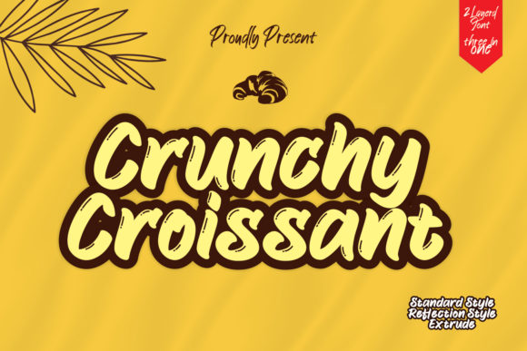 Enhance Your Brand with Crunchy Croissant Font