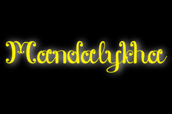 Enhance Your Brand with Mandalykha Script Font