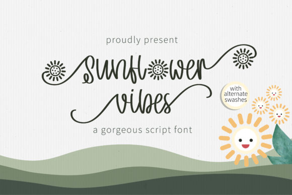 Enhance Your Web Design with Sunflower Vibes Font