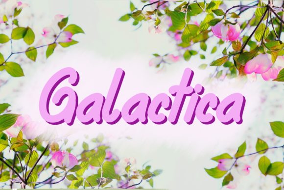 Galactica: A Versatile Handwritten Font for Editorial Design