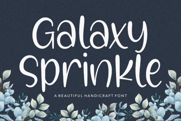 Galaxy Sprinkle: A Script Font for Elegant Branding