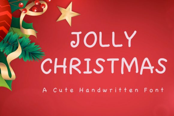 Jolly Christmas: A Handwritten Font for Creative Makers