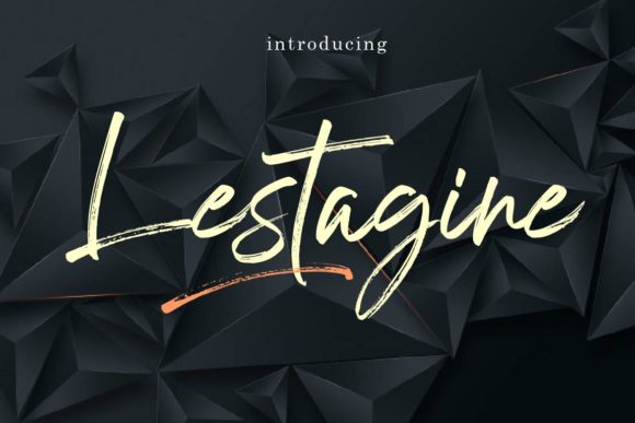 Lestagine: A Versatile Handwritten Font for Engaging Campaigns