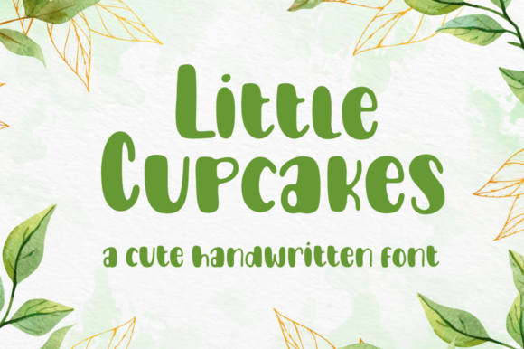 Little Cupcakes: A Sweet and Friendly Handwritten Font