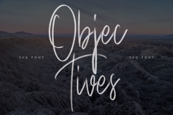 Objectives: A Handwritten Font for Memorable Campaigns
