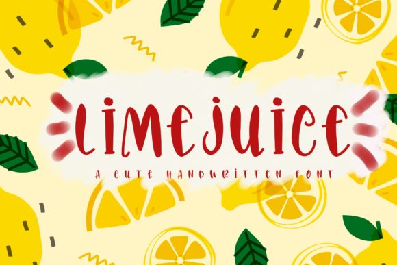 Transform Your Brand with Lime Juice: A Versatile Script Font