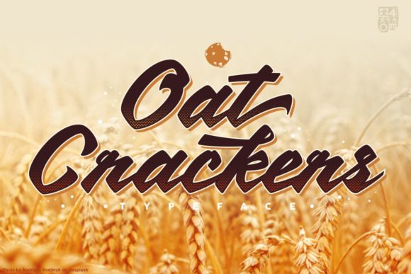 Transform Your Brand with Oat Crackers Font
