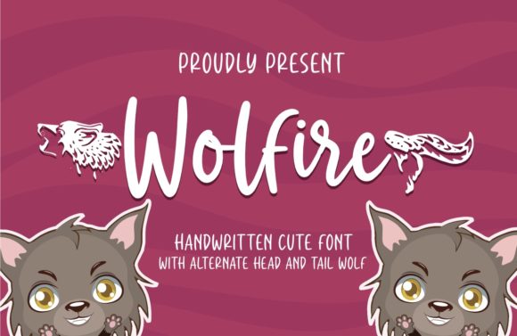 Wolfire: A Handwritten Font for Creative Web Design